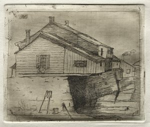 House Over Water by Otto H. Bacher