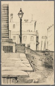Street Scene, Cleveland by Otto H. Bacher
