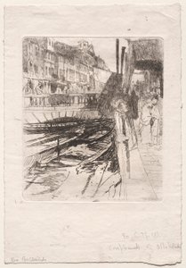 Via Garibaldi, Late 19th-Early 20th Century by Otto H. Bacher