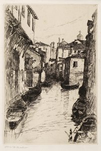 A Canal in Venice