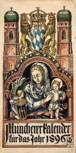 Maria Bavariae Patrona by Otto Hupp