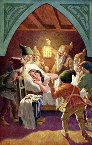 Snow White and the Seven Dwarfs, c.1900
