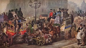 Scene at Ludgate Circus
