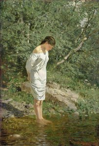 Anna by the Water by Otto Ludvig Sinding