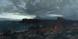 Autumn Evening on the Coast, Kinn