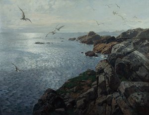 The Outermost Skerry, Munich by Otto Ludvig Sinding