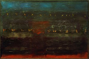 Preparation (Devotion in the Dining Hall). Overall Composition IV by Otto Meyer Amden
