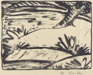 Landscape with Tree and Water