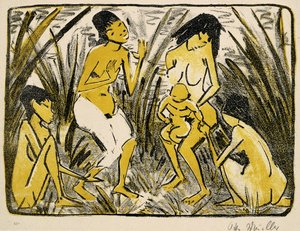 Discovery of Moses by Otto Mueller