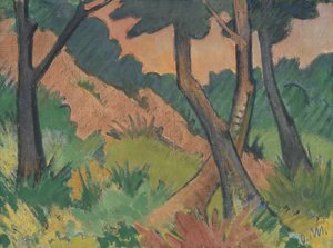 Landscape III by Otto Mueller