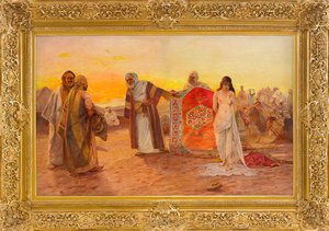 The Slave Market by Otto Pilny