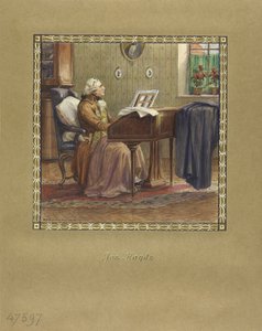 Joseph Haydn at the Grand Piano