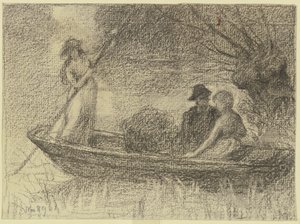 Couple in a Barge