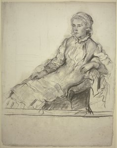 Miss Cobden in the Armchair