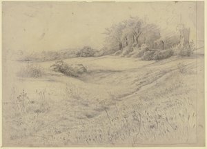 Forest Landscape near Kronberg by Otto Scholderer
