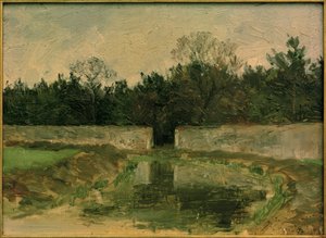 At Nymphenburg Park by Otto Ubbelohde