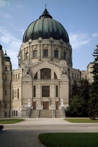 View of the family tomb by Otto Wagner
