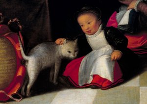 The artist and his family (detail) by Otto van Veen