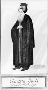 Chachan Bachi, the Chief Rabbi of Istanbul, c.1790 by Ottoman School