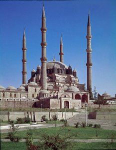 View of the Mosque of Selimiye by Ottoman School