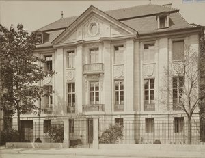 Messel, Alfred - Berlin- Residence of Dr. Eduard Simon, Former Victoriastraße 7 - 1902 1904 by Ottomar Anschütz