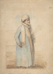 Bearded Man in Oriental Costume by Ozias Humphry