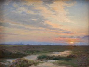 Evening at Skagen by Peder Severin Krøyer