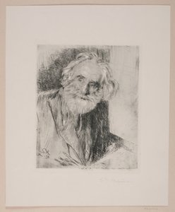Portrait of Vilhelm Kyhn by Peder Severin Krøyer