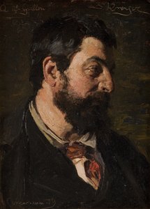 Portrait of the French Painter Alfred Guillou