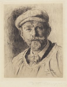 Self-Portrait by Peder Severin Krøyer