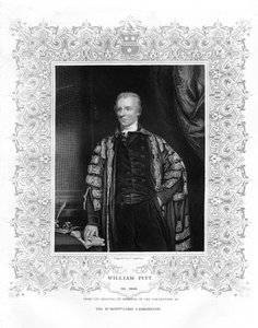 William Pitt, the Younger, British politician and Prime Minister, 19th century