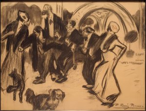 Leaving the World Exhibition by Pablo Picasso