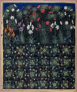 Garden from Regia Carmina by Convenevole da Prato