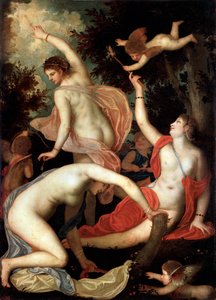 Graces and Cupid, c1600-1640
