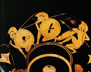 Warriors Lying in Ambush by Painter Onesimos