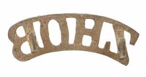 Shoulder title, Zhob Militia