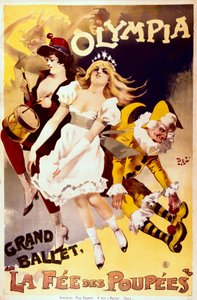 The Fairy of the Dolls, Advertising Poster for the Grand Ballet at the Olympia Theatre by Pal (1855 1942)