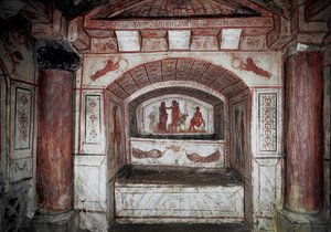 Hercules Bringing Alcestis Back from Hades (Early Christian Art)