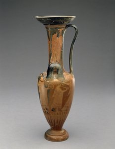 Loutrophoros Hydria with Wedding Procession, 480-460 BC by Pan Painter (attr. to)