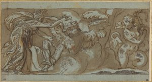 Ceres Changing Ascalaphus into a Bird of Evil Omen by Paolo Farinati