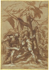 The Flaying of Marsyas by Paolo Farinati