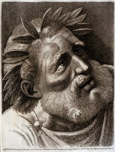 Pindarus (engraving) by Paolo Fidanza