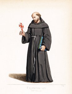 Clerical Costume: A Franciscan Monk