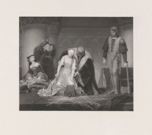 The Execution of Lady Jane Grey by Paolo Mercuri