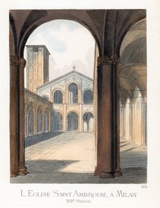Courtyard of the Basilica of Sant