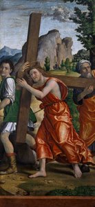 Road to Calvary (detail) by Paolo Morando Cavazzola