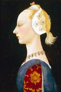 A Young Lady of Fashion, 1462-1465 by Paolo Uccello