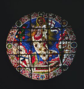 Oculus depicting The Resurrection, 1443 by Paolo Uccello