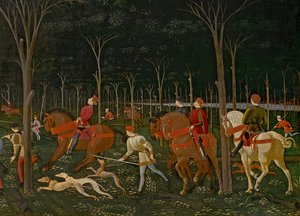The Hunt in the Forest (detail)