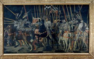 The Counter Attack of Micheletto da Cotignola (The Battle of San Romano) (detail) by Paolo Uccello